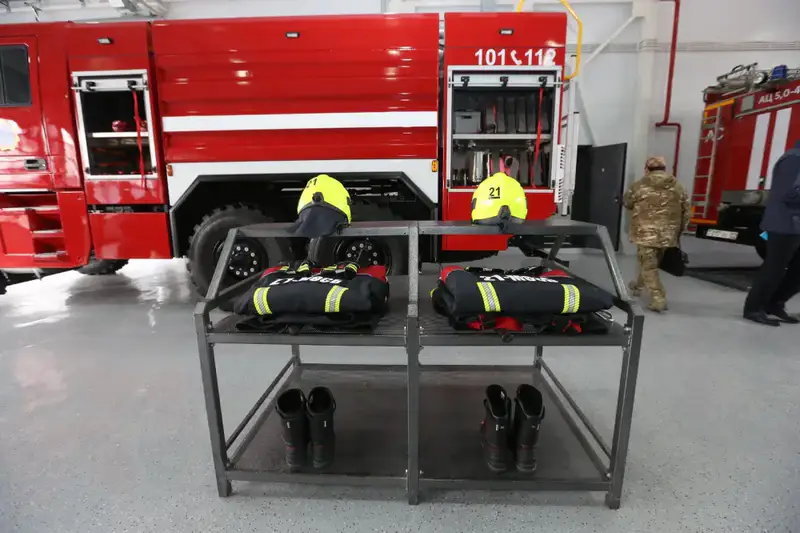 Чингис Аринов открыл первый в Казахстане пожарно-спасательный комплекс нового формата (2)
