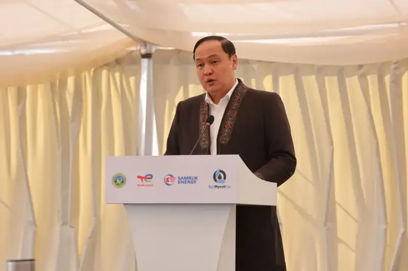 Строительство крупнейшей в Казахстане ветровой электростанции начато в Жамбылской области (4)