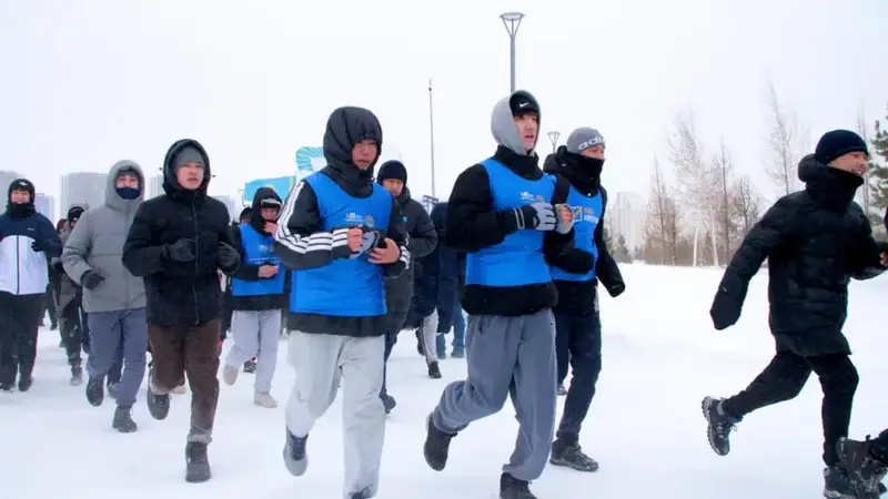 Массовый забег в поддержку новой Конституции прошел в Астане (7)