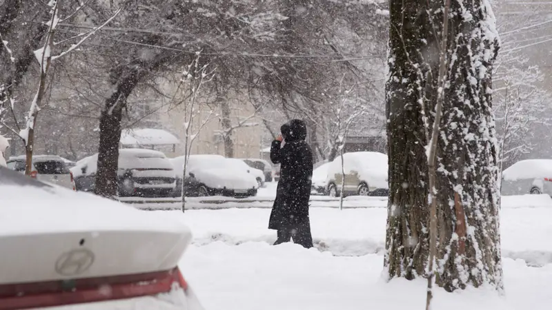 Заснеженные улицы