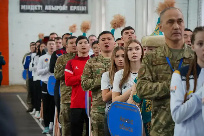 В Усть-Каменогорске стартовали зимние чемпионаты МЧС Казахстана по пожарно-спасательному спорту (6)