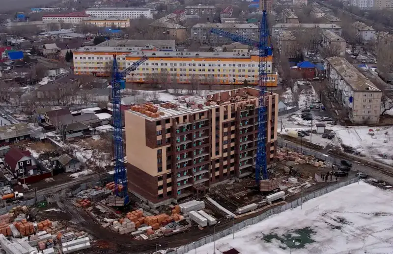 В Петропавловске ведется активное строительство жилья (4)