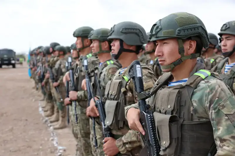 В учебном центре «Коктал» проходят сборы подразделений Десантно-штурмовых войск (5)