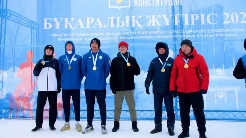 Массовый забег в поддержку новой Конституции прошел в Астане (5)