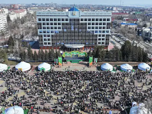 Поздравление акима области с праздником Наурыз (5)