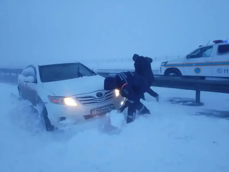 Сотрудники МЧС спасли и эвакуировали из снежных заносов порядка 300 человек (2)