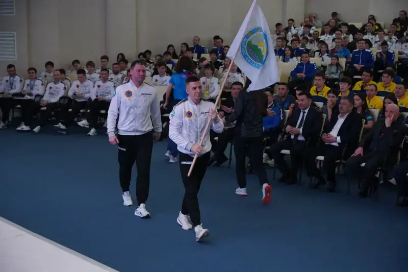 В Усть-Каменогорске завершились зимние чемпионаты МЧС Республики Казахстан по пожарно-спасательному спорту (5)