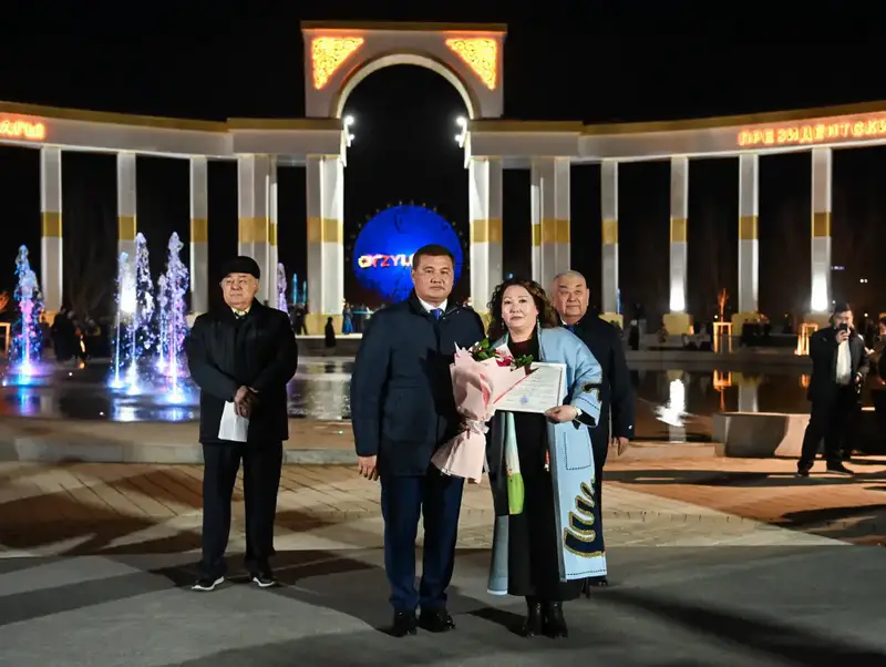 В Кызылорде сдан в эксплуатацию реконструированный Президентский парк (9)