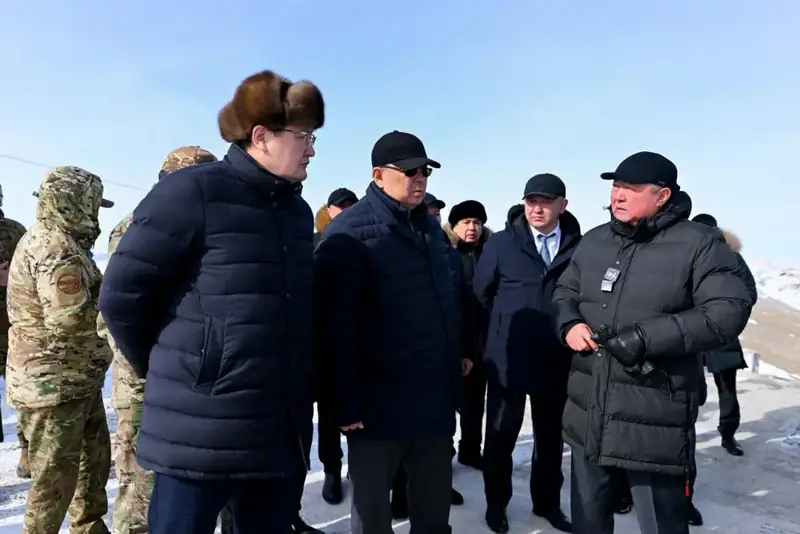 Вице-премьер Канат Бозумбаев ознакомился с ходом противопаводковых мероприятий в области Абай (7)