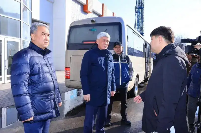 На стадионе «Шахтёр» в Караганде тестируют систему подогрева поля (5)