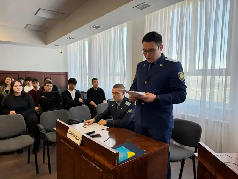 «Закон и порядок»: Симуляционные судебные процессы для студентов и школьников провели в Астане (5)