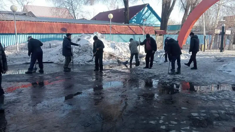 В Урджарском районе проводятся меры по предупреждению паводков (5)