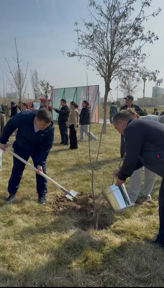 В южных и западных регионах Казахстана прошла экологическая акция «Тазару күні» (4)