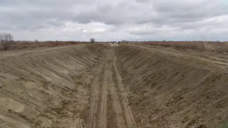 Механизированная очистка двух магистральных каналов завершена в Кызылординской области (5)