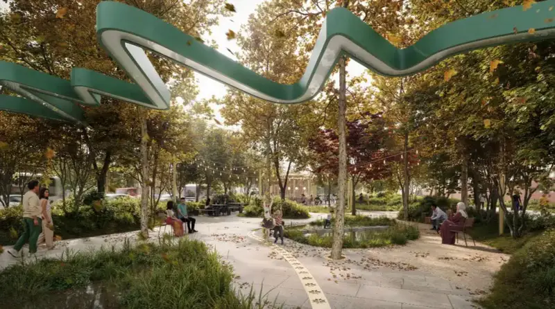 Улицу Сатпаева в Алматы обновят по международным стандартам (3)