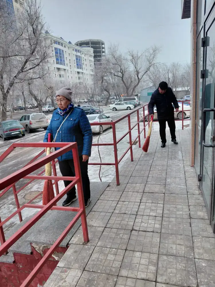 Масштабная генеральная уборка проходит в Астане в День очищения (4)