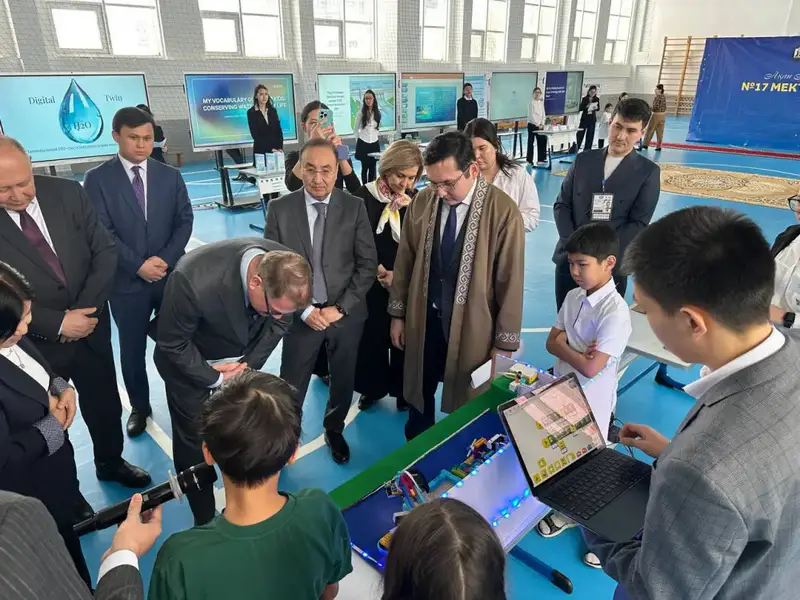 Водосбережение и сохранение озера Балхаш: более 328 тыс. школьников и студентов колледжей приняли участие в экочасе «Экономь воду – сохраняй будущее!» (5)