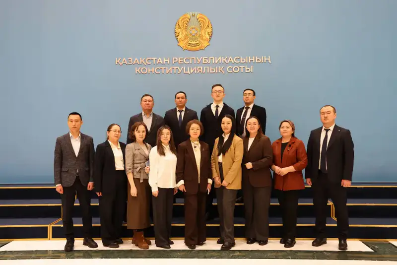 Магистранты Академии правосудия при Высшем Судебном Совете приняли участие в выездной лекции в Конституционном Суде Республики Казахстан (4)