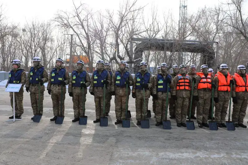 Көктем-2026: в Карагандинской области спасатели отработали алгоритм действий на случай паводка (7)