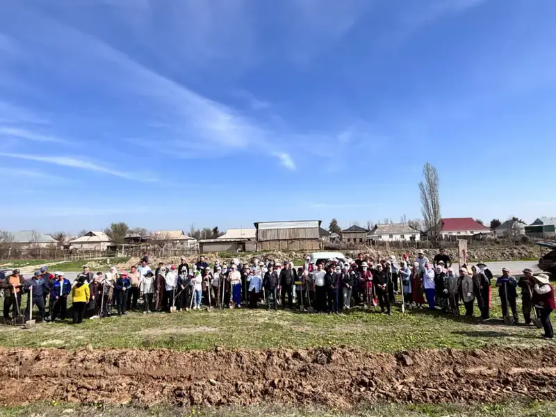 ТУРКЕСТАН: В ЖЕТЫСАЕ В АКЦИИ «МӨЛДІР БҰЛАҚ» ПРИНЯЛИ УЧАСТИЕ 500 ЧЕЛОВЕК (2)