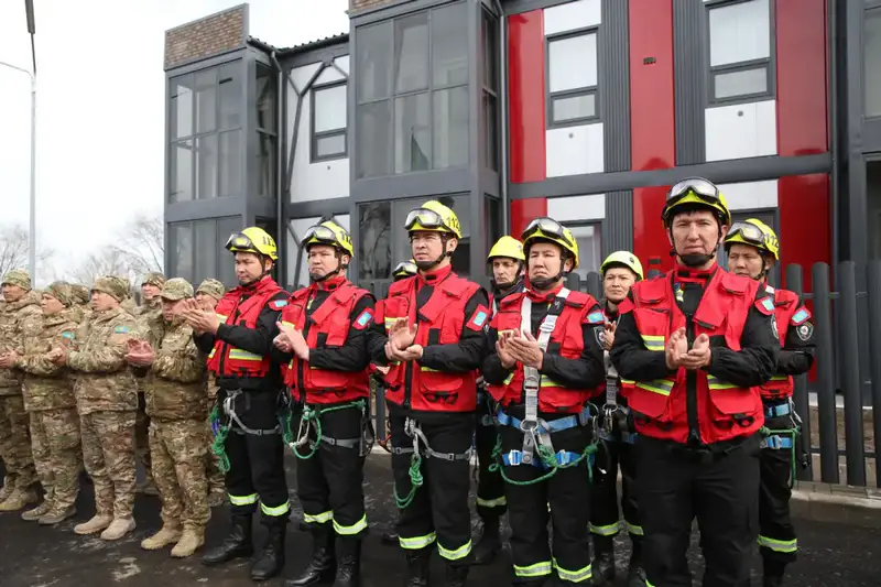 Чингис Аринов открыл первый в Казахстане пожарно-спасательный комплекс нового формата (3)