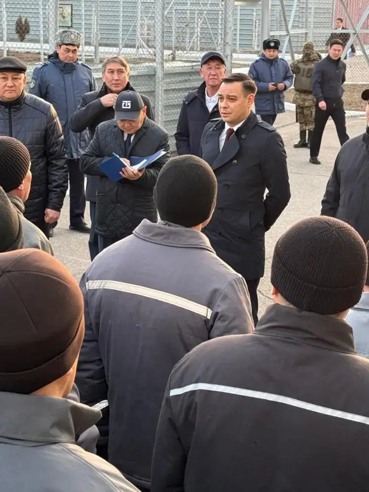Артур Ластаев посетил исправительное учреждение №12 в Алматинской области (5)