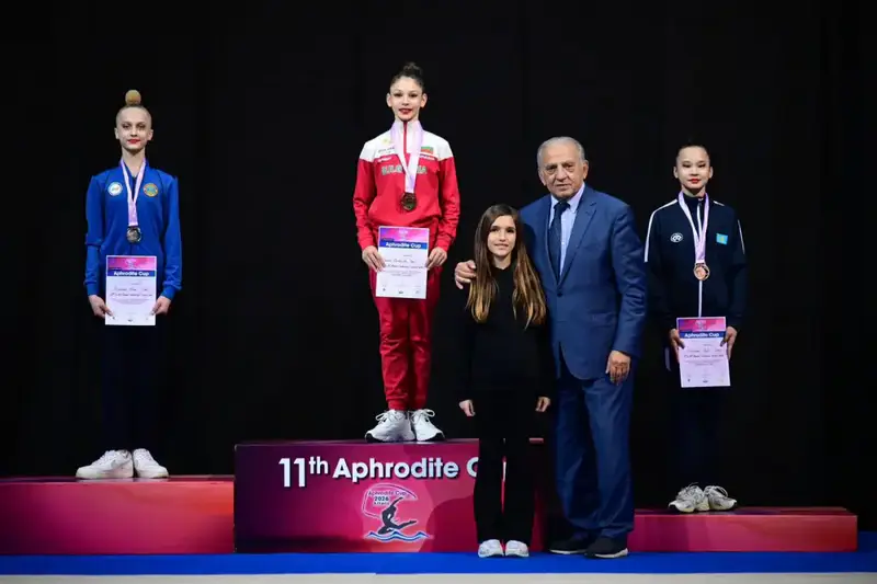 Турнир по художественной гимнастике «Aphrodite Cup»: столичные спортсмены стали лучшими в Афинах (3)