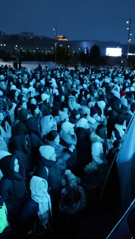 Open Air концерт и зрелищное дрон-шоу прошли в Астане в поддержку новой Конституции (8)