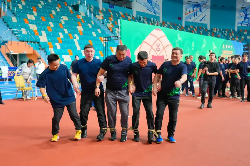 В Астане проходит единая республиканская акция «Ұлттық ойындар керуені» (3)