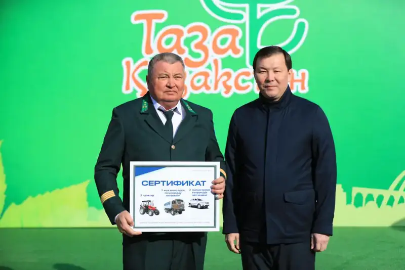 Лесным хозяйствам Актюбинской области передана новая техника (8)