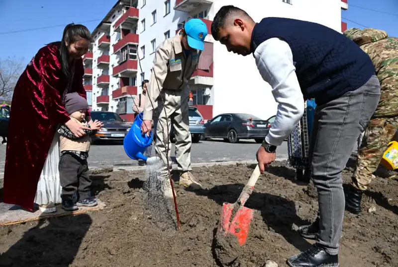 В честь Жаңару күні во всех гарнизонах прошла экологическая акция (3)