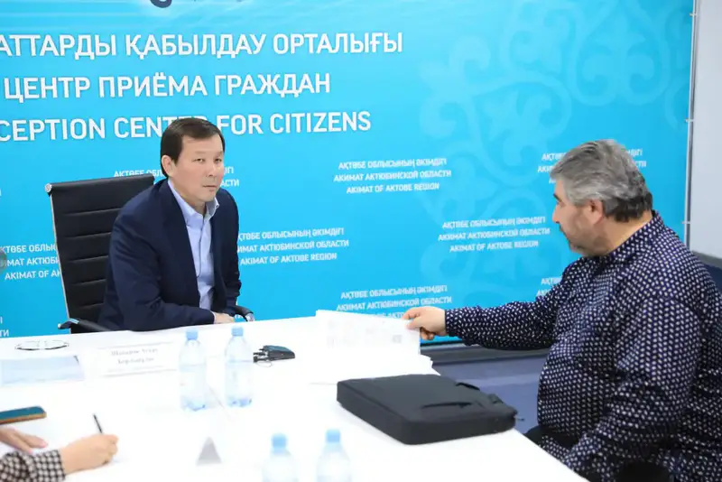 В Актобе аким области провел прием граждан (4)