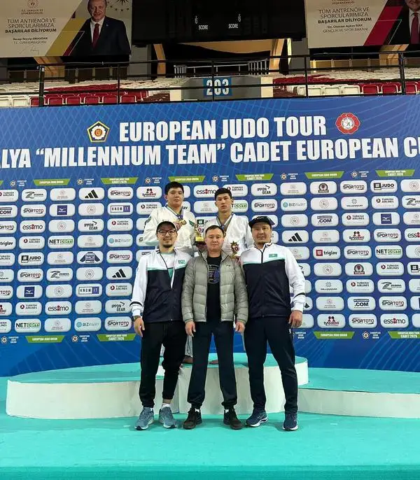 Карагандинские дзюдоисты завоевали две золотые медали на Кубке Европы среди кадетов (3)