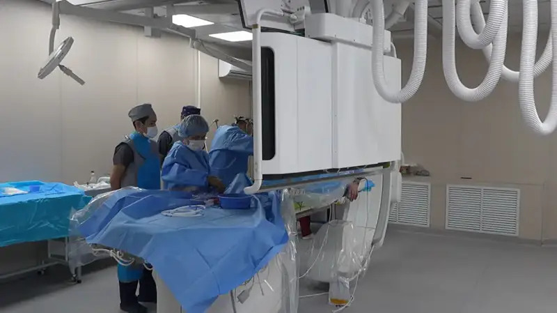 Пациента с острым коронарным синдромом спасли в Атбасарской межрайонной МОБ (2)