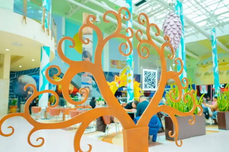 «Армандар әлемі»: в Астане установили «Дерево желаний» (4)