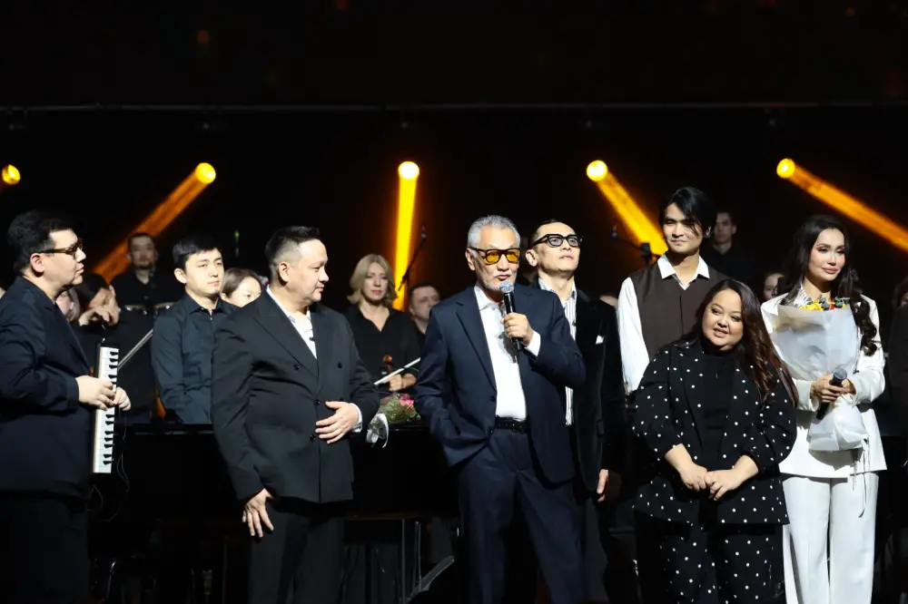 В «Қазақконцерте» состоялся творческий вечер композитора Куата Шильдебаева «Отан Ана» (5)