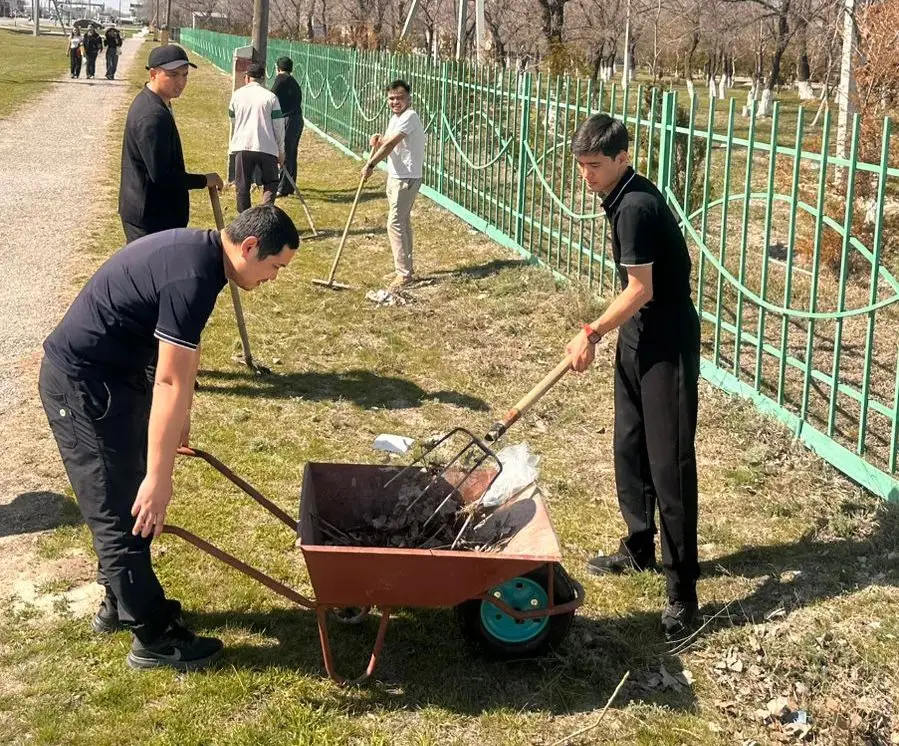«Таза Қазақстан»: в Жамбылской области высадили свыше 9 тысяч деревьев (7)