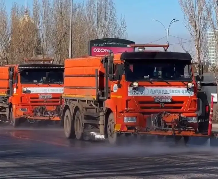 Генеральная уборка проводится в Астане (9)