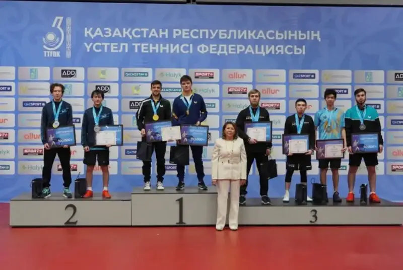 Алматинские спортсмены стали победителями чемпионата Казахстана по настольному теннису (2)