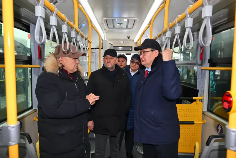 Парк общественного транспорта города Семей пополнился 32 современными автобусами (4)