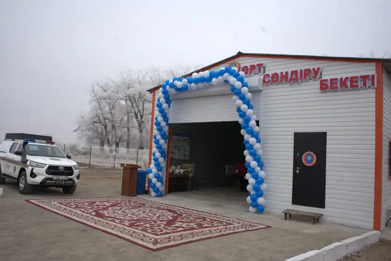 Единая эмблема добровольных пожарных: как в Казахстане выстраивают систему защиты сёл (9)