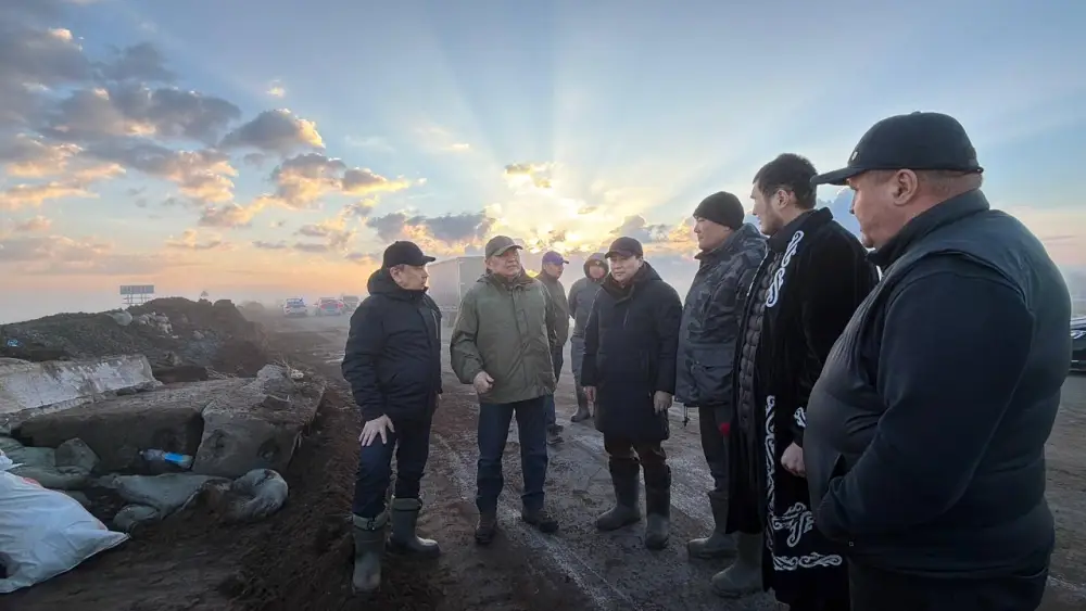 Плотина «Шоптыколь» в Коргалжынском районе находится под контролем (4)