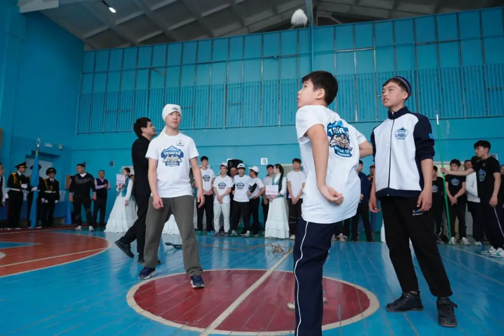 В Астане прошли национальные спортивные соревнования «Бала Толагай» (2)