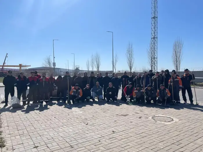 Коллективы предприятий Индустриального парка №1 поддержали общенациональную инициативу «Таза Қазақстан» (6)