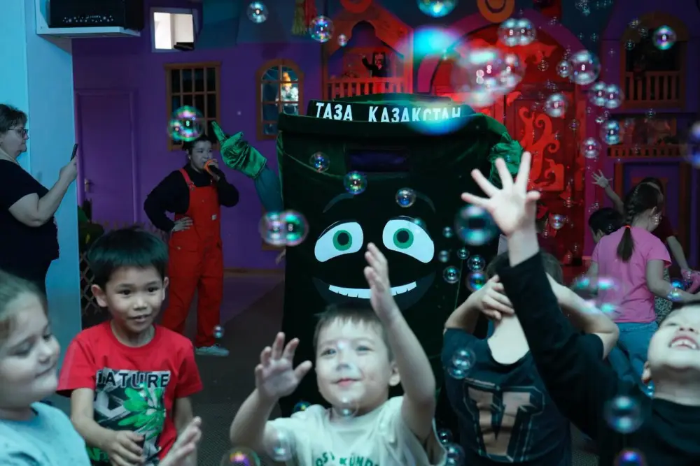 «Таза ел – саналы ұрпақ»: в Астане организовано познавательно-экологическое мероприятие для детей (8)