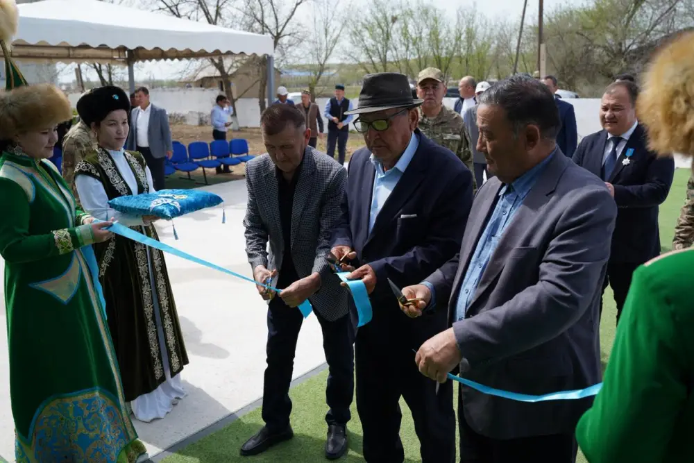 В Казахстане открыт 167-й добровольный пункт пожаротушения «Ауыл құтқарушылары» (3)