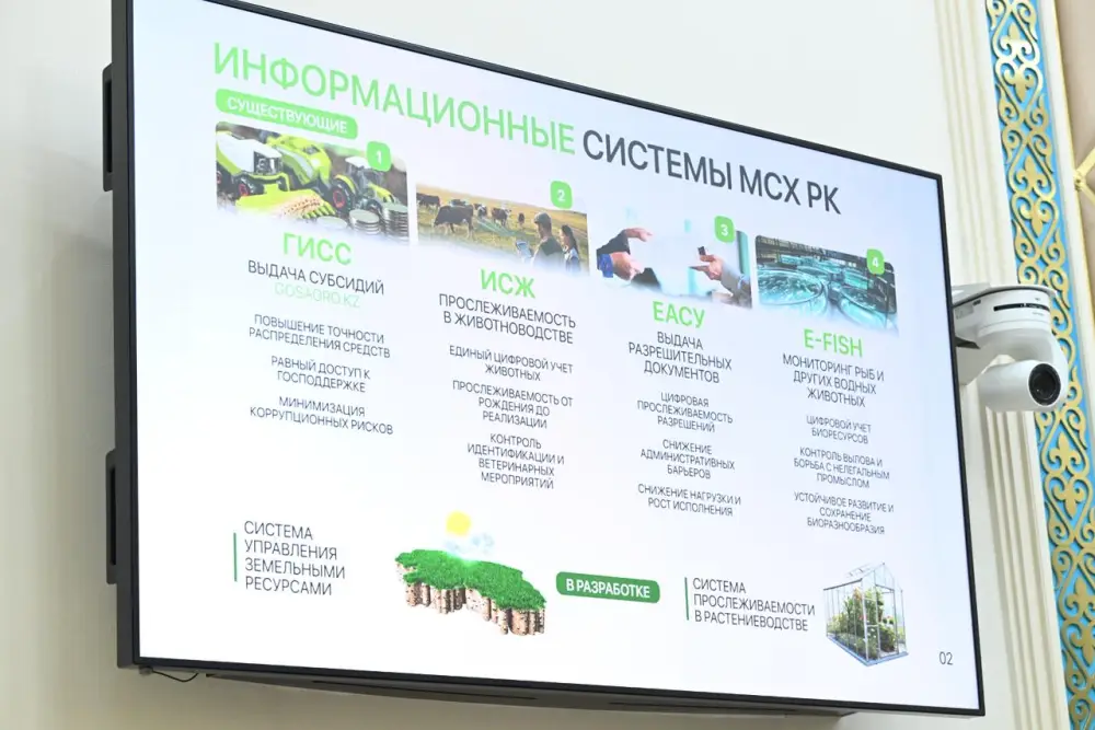 МСХ РК продолжает цифровую трансформацию АПК (3)