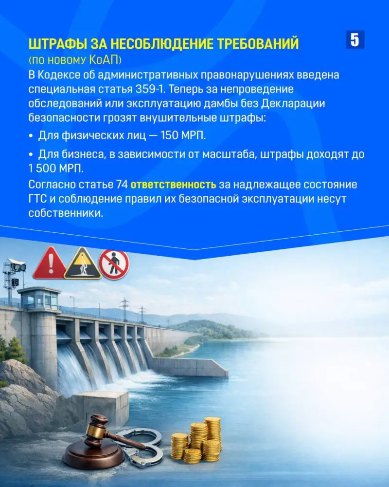 ЗАКОН И ПОРЯДОК: Как государство контролирует безопасность плотин и водохранилищ (5)