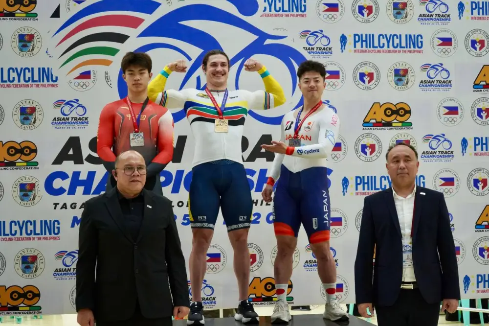 Казахстан завоевал 11 медалей на чемпионате Азии по велотреку (2)