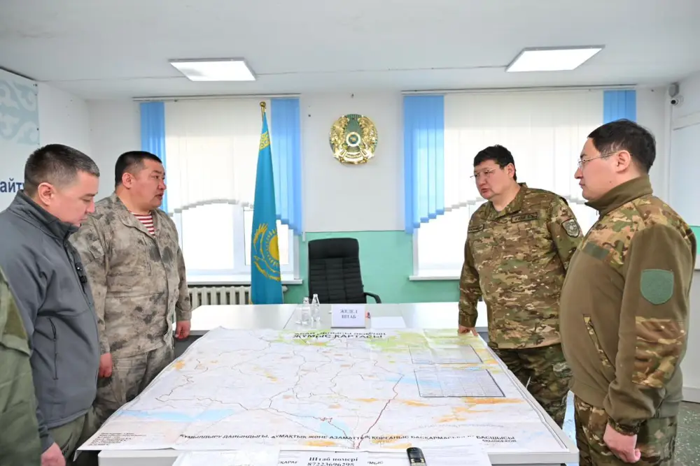 Фактов подтопления жилых домов не зафиксировано: аким области посетил село Бозтал (10)